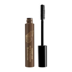 Max Factor Masterpiece Divine Brow Lamination Gel 003 Medium, 2-Sided Applicator, Salon-Like Lamination, Combs & Lifts, Non-Crunchy But Strong Hold, Eye Lift Effect, Ultimate...