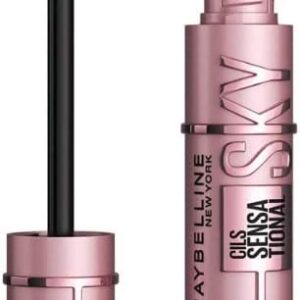 Maybelline New York Lash Sensational Sky High Mascara, Volumising & Lengthening Mascara, Washable Flake-Free Formula Infused with Bamboo Extract & Fibres, 7 ml, Shade: 01, Black