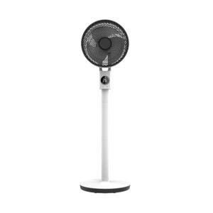 MeacoFan Sefte® Pedestal Fan - Adjustable Height Air Circulator with Powerful Airflow - Ultra-Quiet Remote Controlled Cooling - Night Mode, Mute, On and Off Timer