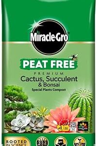 Miracle-Gro Peat Free Cactus/Bonsai Compost - 10L