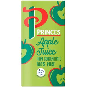 Princes Apple Juice Cartons - 30x200ml
