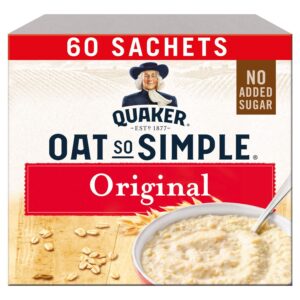 Quaker Oat So Simple Original Porridge Sachets, 60 x 27 g