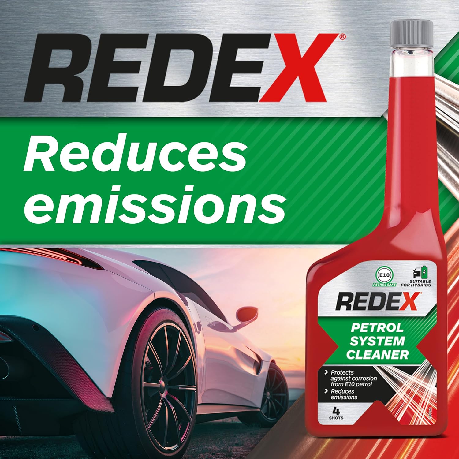 Redex Petrol System Cleaner 500ml, Petrol Injector Cleaner To Remove Harmful Deposits, Maximise Performance & Increase Fuel Economy Fuel Additives For Petrol Engines, Suitable...
