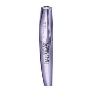 Rimmel Wonder'Bond Lash Filler + Hyaluronic Mascara, 001 Black, Bold Volume, Ultra Curved Brush Design, Long Lasting, Clump-Free, Smudge Proof, Comfortable All Day Wear, Cruelty...