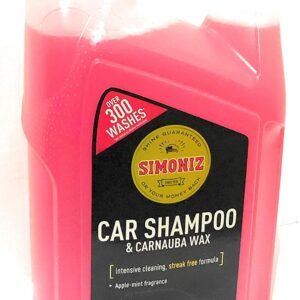 Simoniz Car Shampoo with Carnbuba Wax - 5 Litre