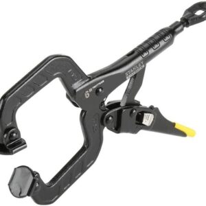 Stanley FMHT0-74892 280 mm C-Clamp Fatmax Locking Mole Grip Swivel Pads - Black