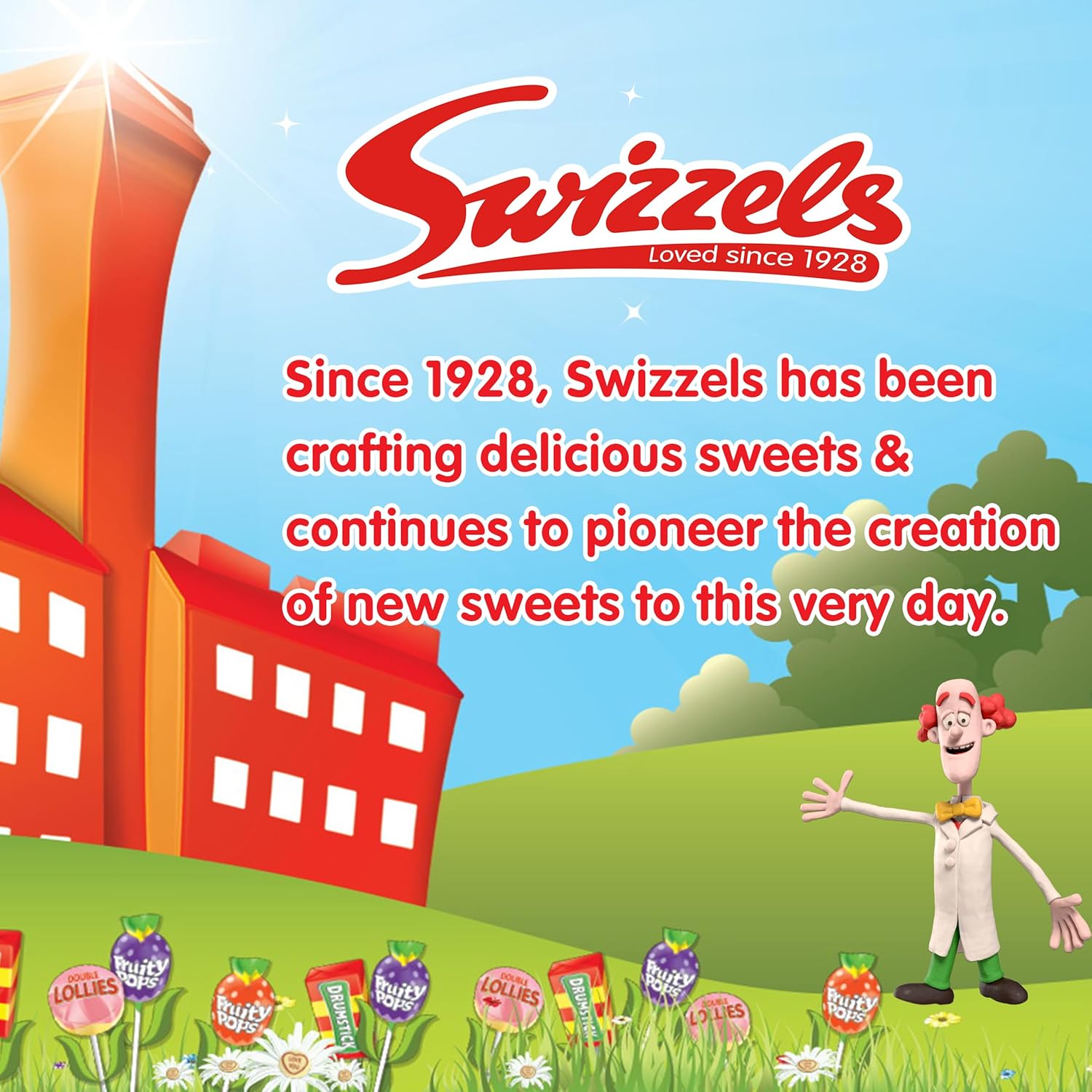 Swizzels Sweet Shop Favourites, Classic Sweet Mix, 650g Tub of Assorted Retro Sweets