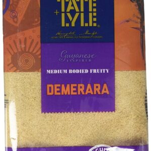 Tate & Lyle - Demerara Brown Sugar - Fruity, Sweet-Spiced Crystals with Crunch - For Hot & Cold Drinks, Baking and Toppings - Vegan, Vegetarian and Suitable for Kosher Diets -...