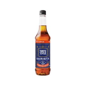Tate & Lyle - Pumpkin Spice Syrup - Fairtrade Syrup Set, Vegan and Vegetarian Friendly - Pumpkin Spice Coffee Syrup, Cold and Hot Drinks - Produced in the UK - 750ml