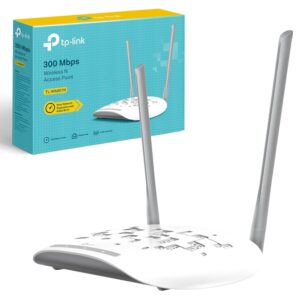 TP-Link TL-WA801N 300 Mbps Wireless N Access Point, Passive PoE Power Injector, Supports Multiple Operation Modes Access Point, Multi-SSID, Client, and Range Extender Modes,...