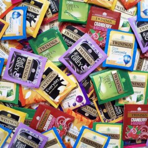 Twinings Tea Bags Individual Enveloped Tagged Classic and Flavoured Selections (50 Tea Envelopes)
