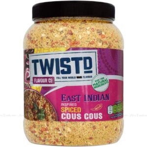 Twistd East Indian Inspired Mild Couscous Spicy Flavour Spiced Cous Cous 1.5kg