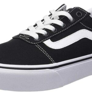 Vans Ward Platform Sneaker, Patchwork Light Blue, 36 EU