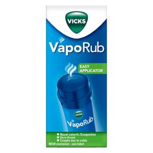 Vicks VapoRub's with Easy Application, Twist and Apply On Chest for 4 Cold Symptom Relief