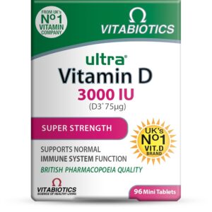 Vitamin D Tablets 3000IU, Vitabiotics Ultra